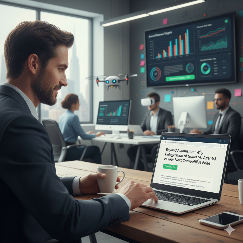 Beyond Automation: Why Delegation of Goals (AI Agents) Is Your Next Competitive Edge